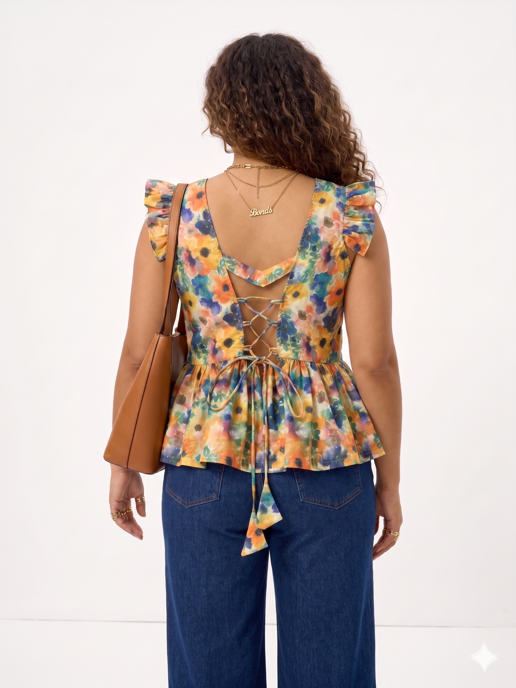 Sun-Drenched Floral Top