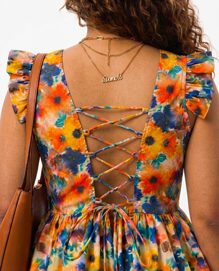 Sun-Drenched Floral Top